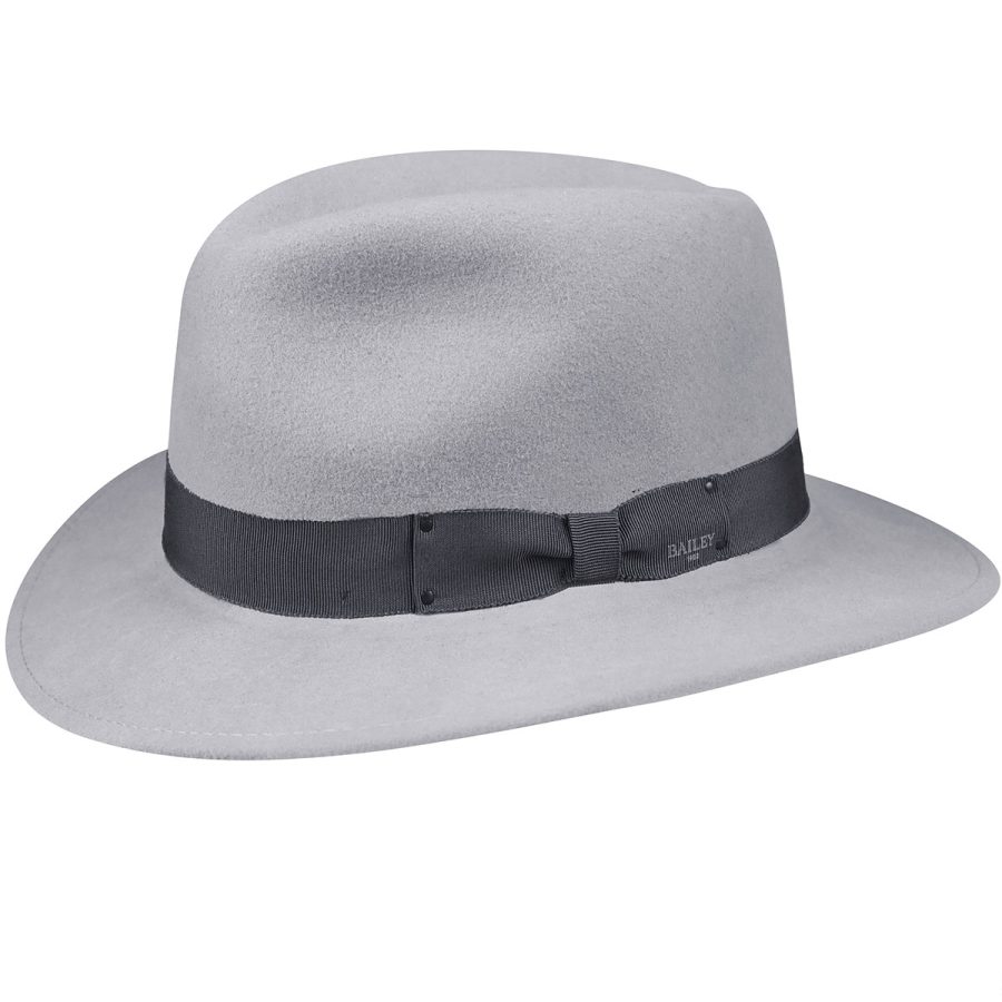 Curtis LiteFelt ® Fedora - Flint Gray / L