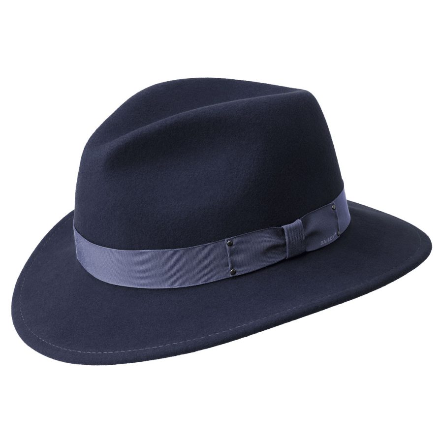 Curtis LiteFelt ® Fedora - Navy/S