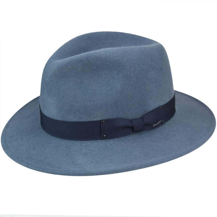 Curtis LiteFelt ® Fedora - Vintage Blue/S