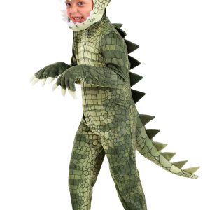 Dangerous Green Alligator Toddler Costume