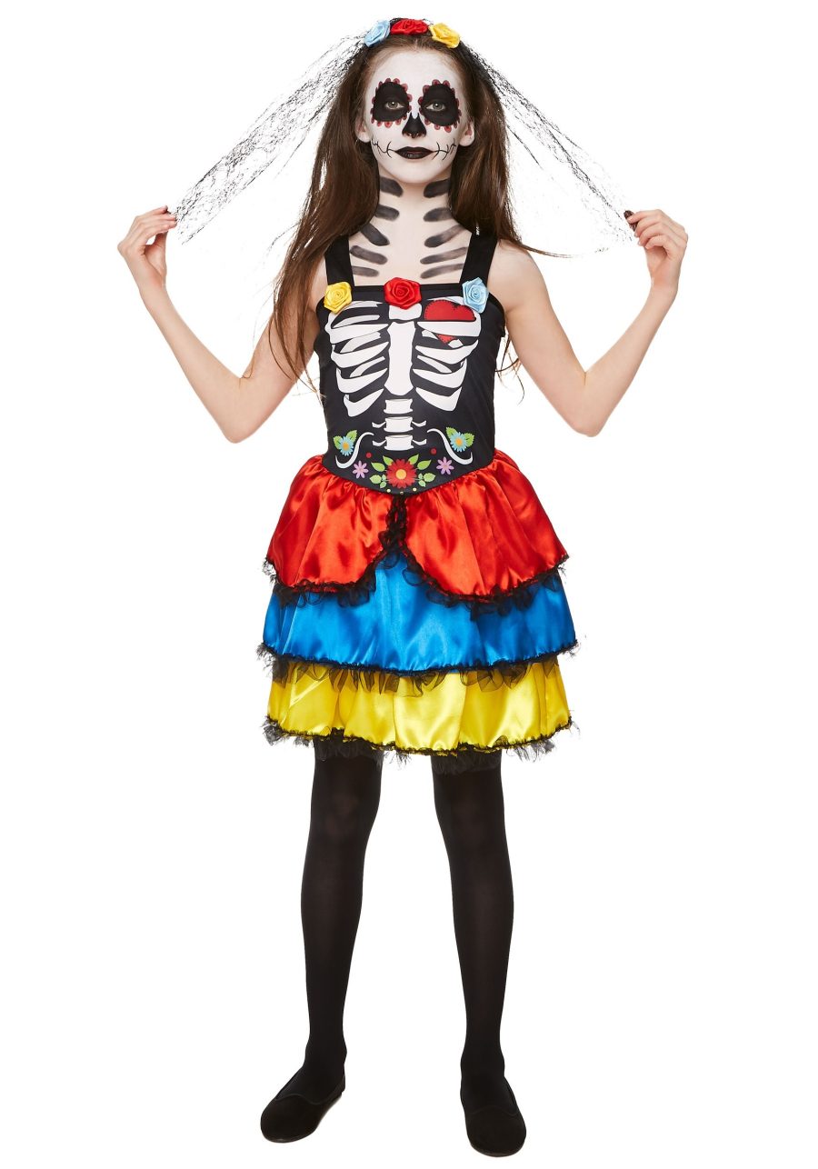 Day of the Dead Costume for Girls