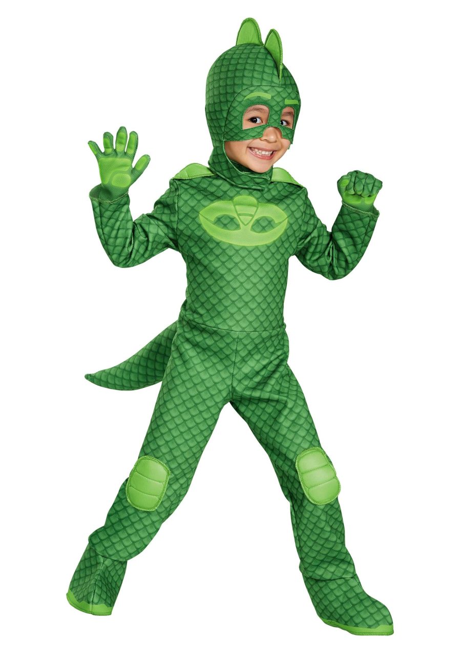 Deluxe PJ Masks Gekko Costume for Boys