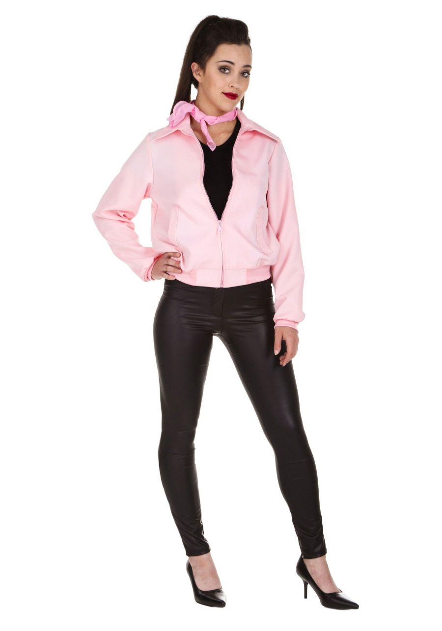 Deluxe Pink Ladies Womens Jacket Costume