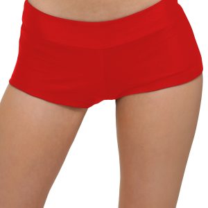 Deluxe Red Hot Pants For Adults