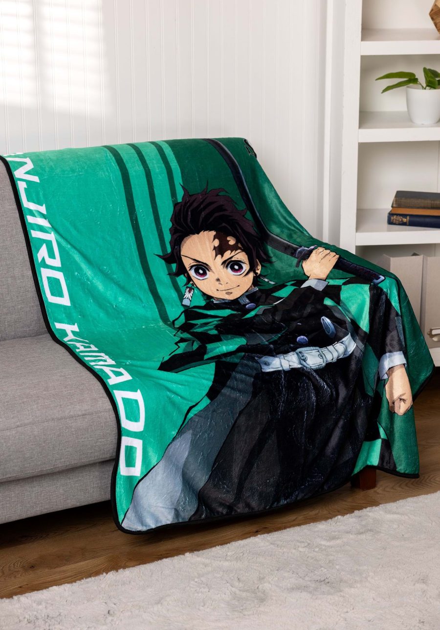 Demon Slayer Tanjiro 45 x 60 Throw Blanket