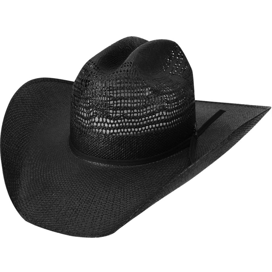 Desert Knight Bangora Cowboy Western Hat - Black/6 3/4