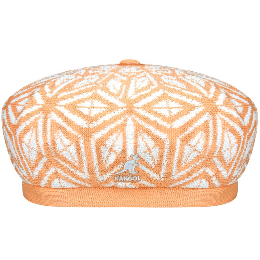 Diamond Jax Beret - Papaya Milk/White / L