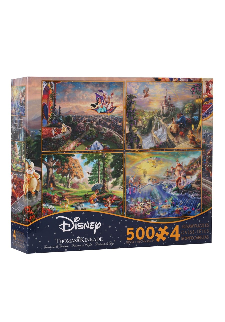 Disney Dreams Collection 4- 500 piece Thomas Kinkade