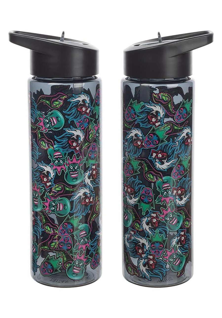 Disney Multi-Villain 24oz Single-Wall Tritan Water Bottle