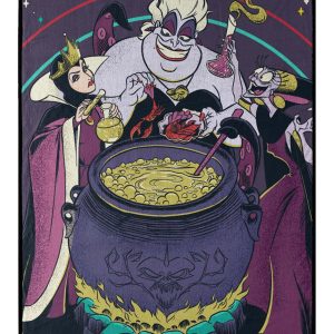 Disney Villains Cooking Up Trouble Micro Raschel Throw