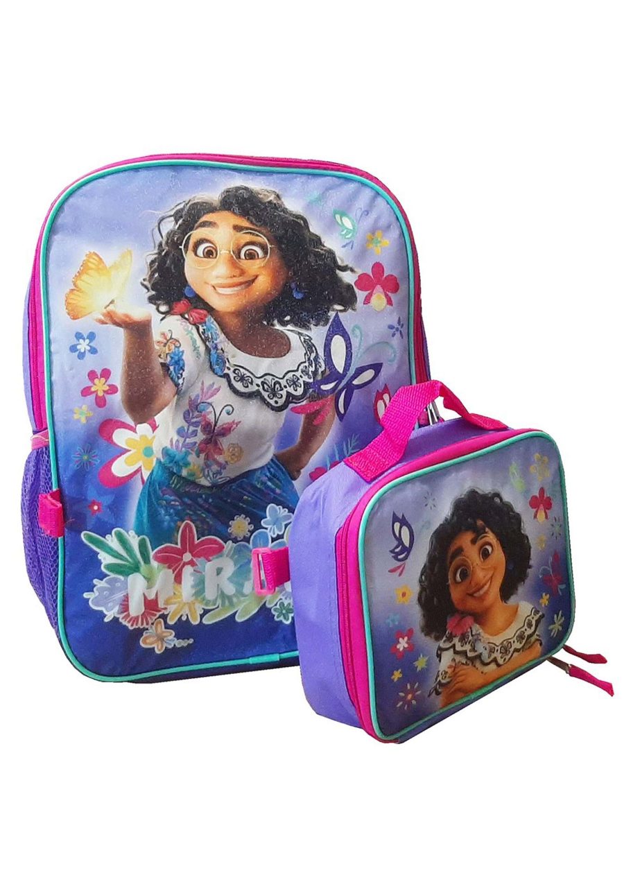 Disnsey Encanto Mirabel 16 Backpack with Lunch Kit