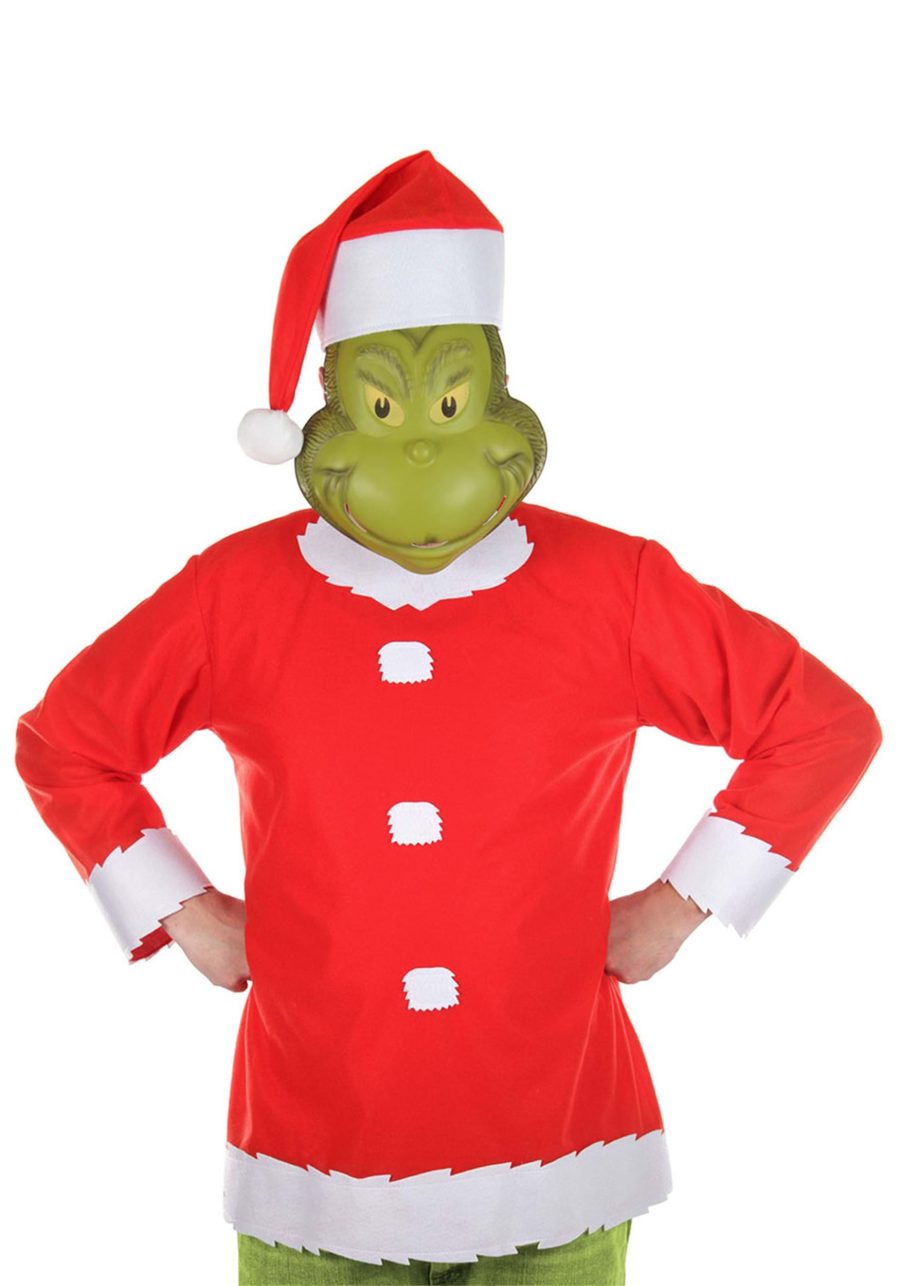 Dr. Seuss The Grinch Santa Adult Costume