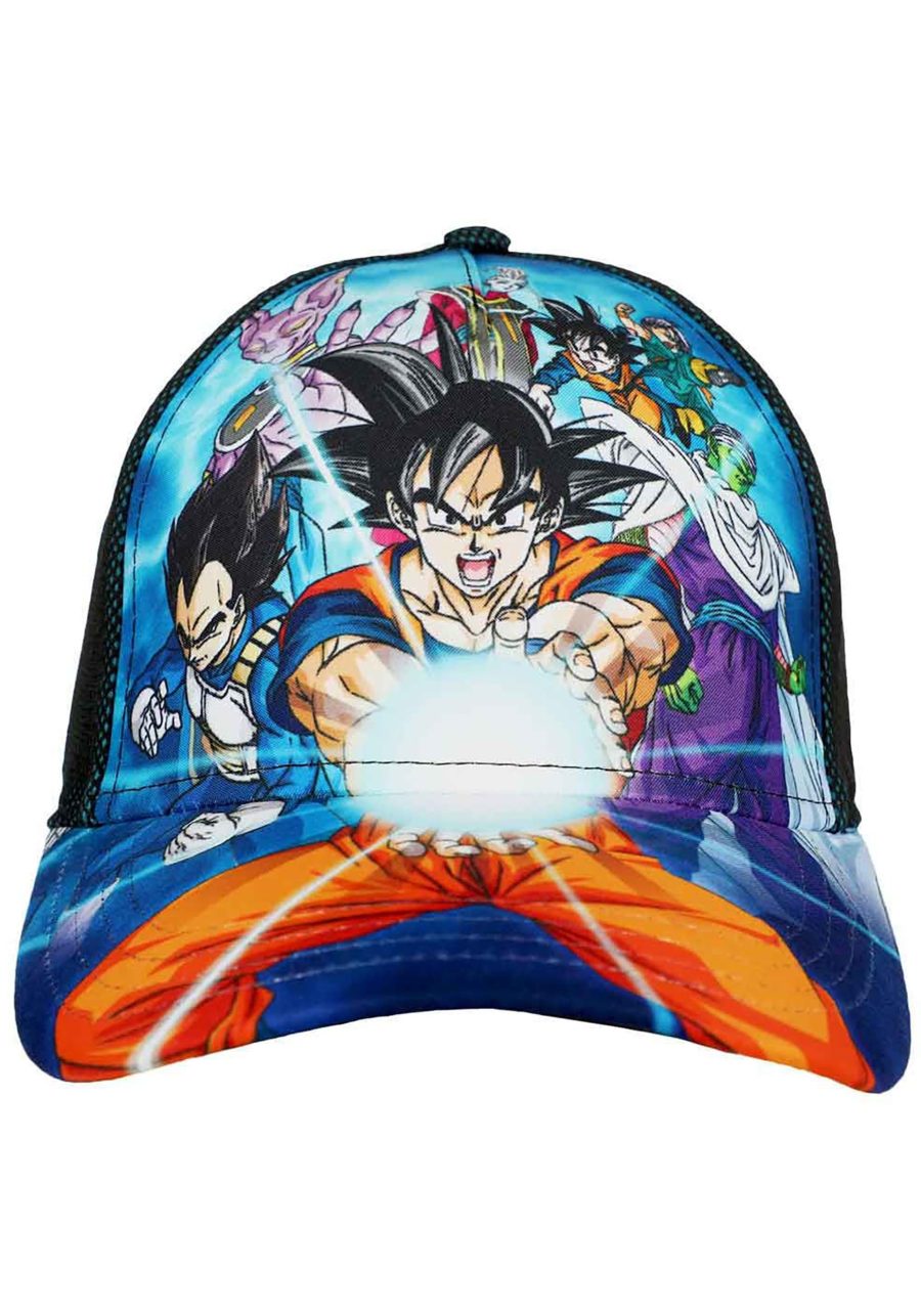 Dragon Ball Z Athletic Mesh Pre-Curved Bill Snapback