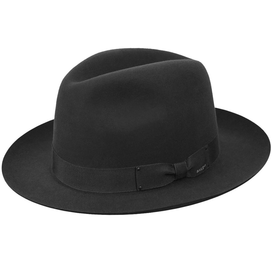 Draper III Fedora - Black/7