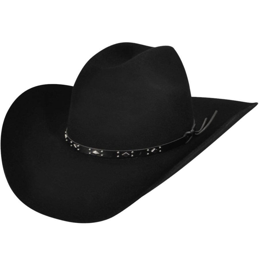 Dynamite 2X Cowboy Western Hat - Black/6 3/4