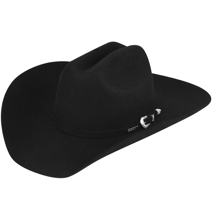 Eddy Bros. ® Rumble Cowboy Western Hat - Black / 6 3/4