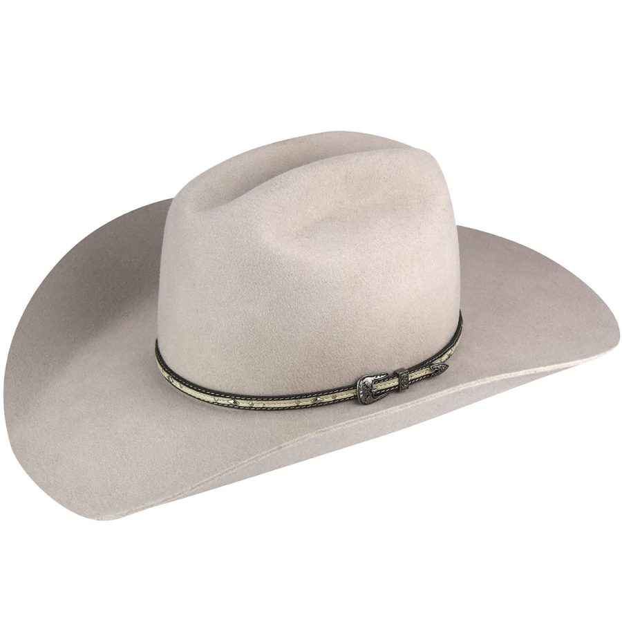 El Campo 3X Cowboy Western Hat - Mist/ 6 5/8