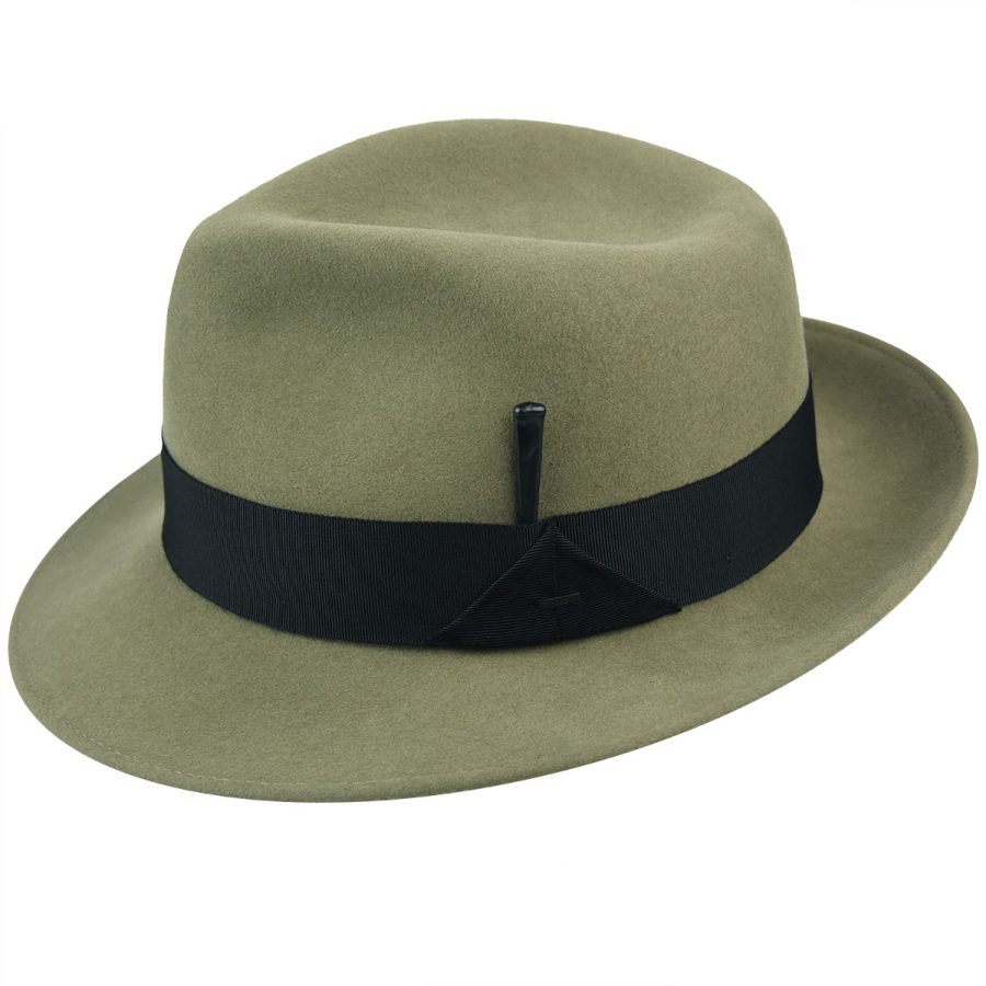 Ellett Fedora - Soft Khaki/S