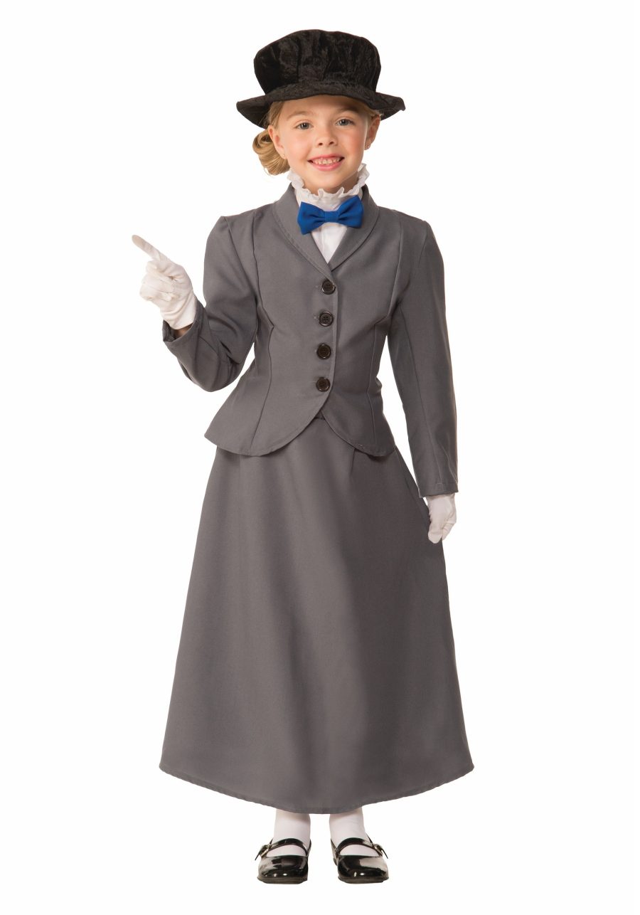 English Nanny Costume for Girls