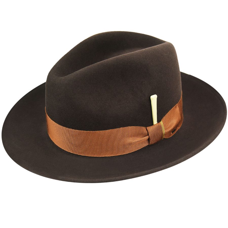 Ernest Fedora - Midnight Brown/S