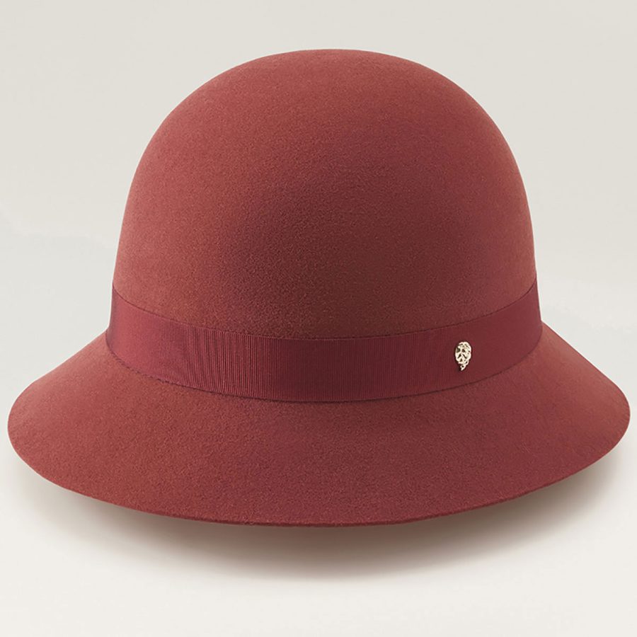 Etta Conscious Cloche - Deep Rust/Grape / M