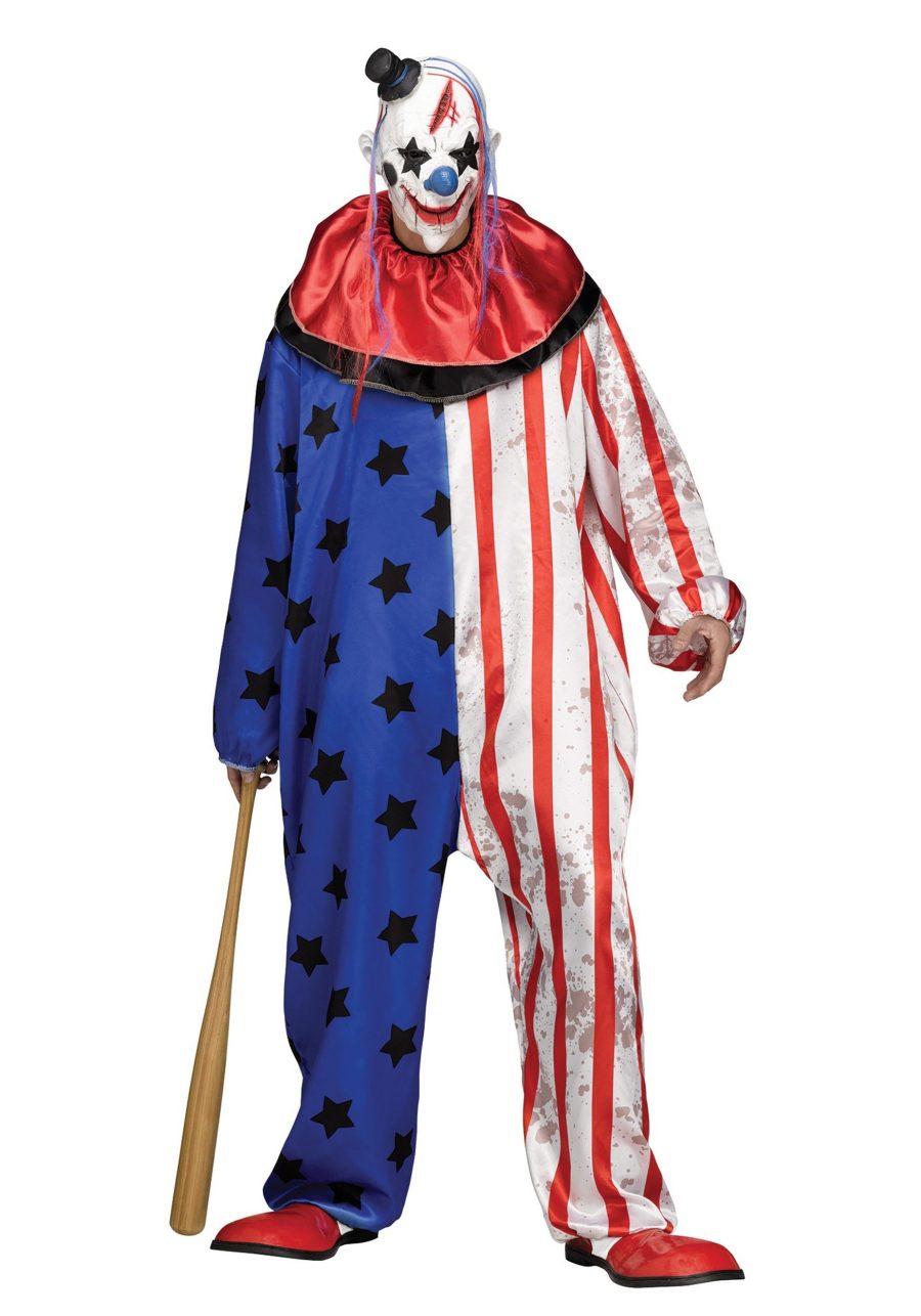 Evil Clown Men's Costume