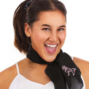 Exclusive Black Poodle Costume Scarf