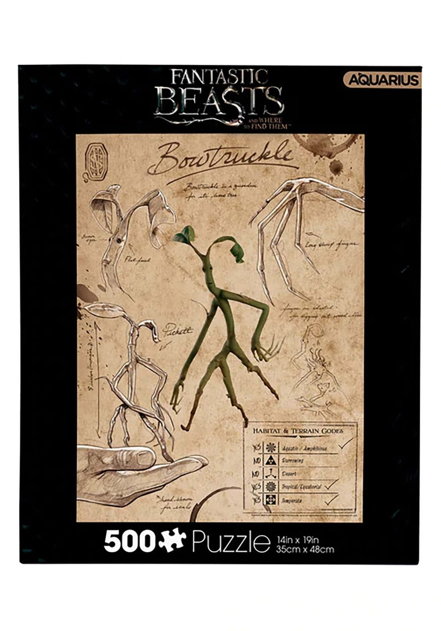 Fantastic Beasts Bowtruckle 500 Piece Puzzle