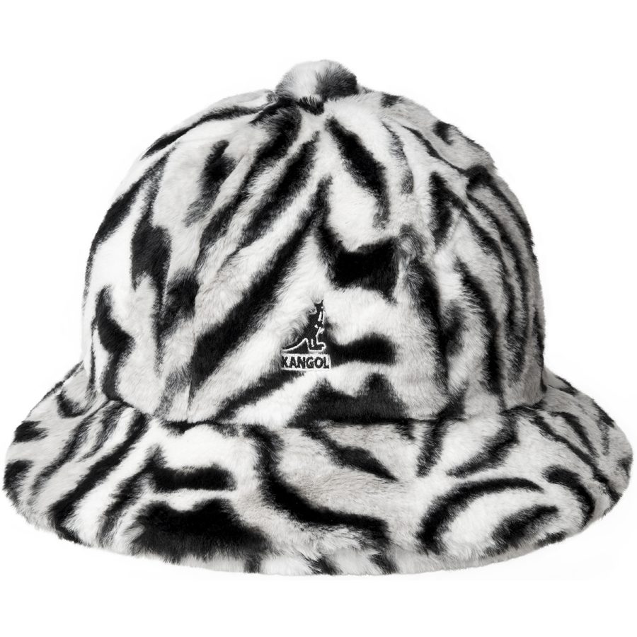 Faux Fur Casual - Zebra White / L