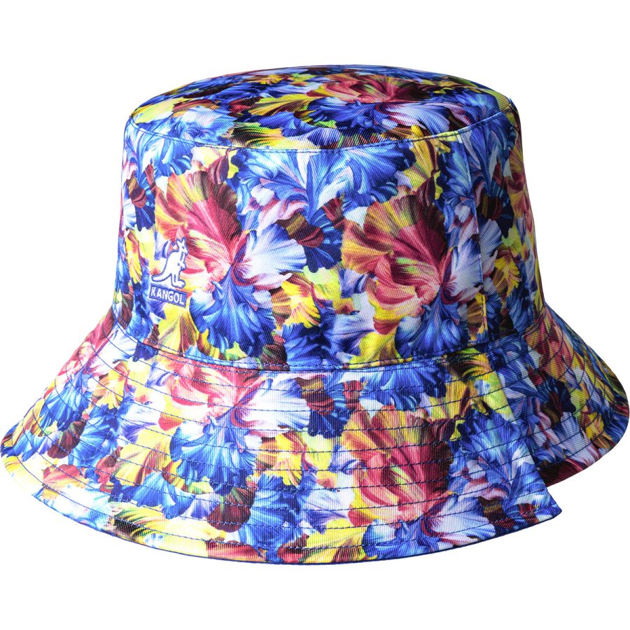 Floral Rev Bucket - Starry Blue Floral / L