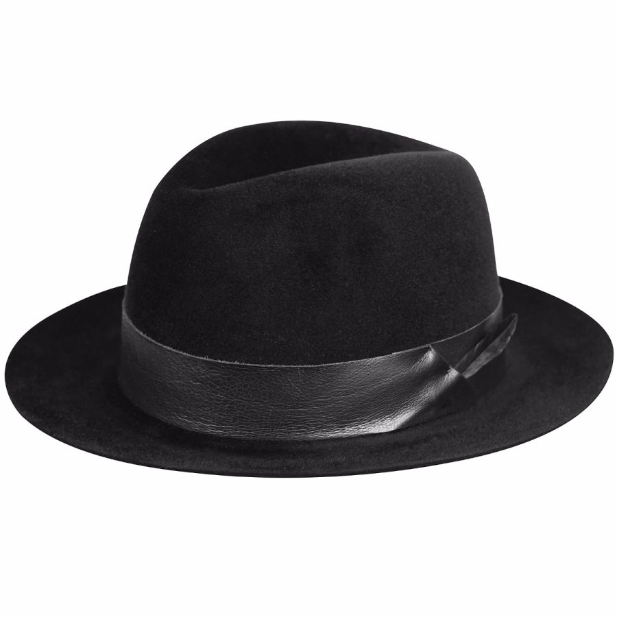 Flume Fedora - Black/L