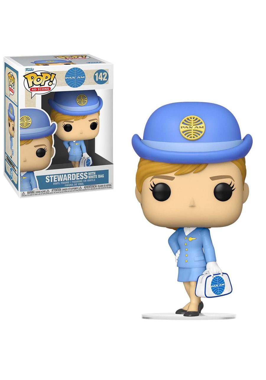 Funko POP Ad Icons: Pan Am- Stewardess with (WH) Bag