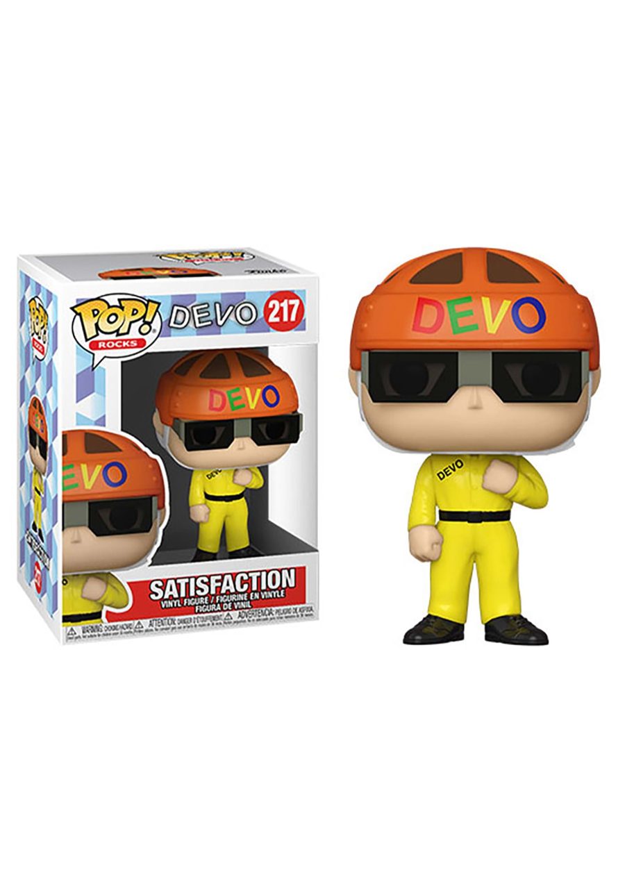 Funko POP Rocks: Devo - Satisfaction (Yellow Suit)