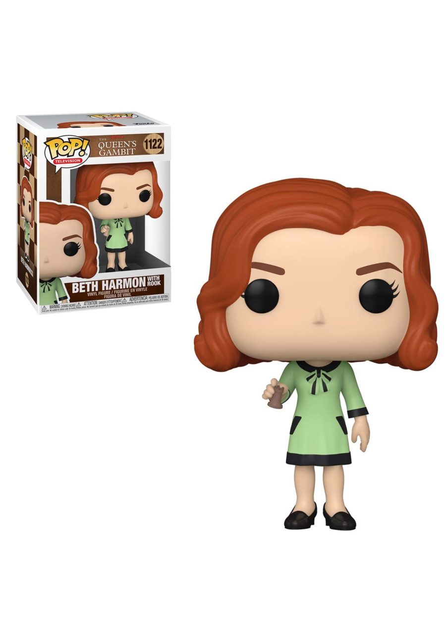 Funko POP TV: Queens Gambit- Beth Harmon with Rook