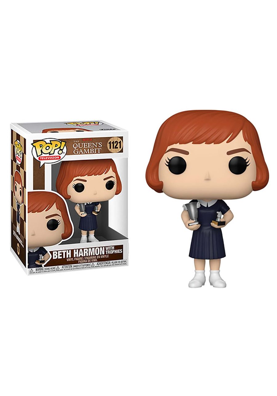 Funko POP TV: Queens Gambit- Beth Harmon with Trophies