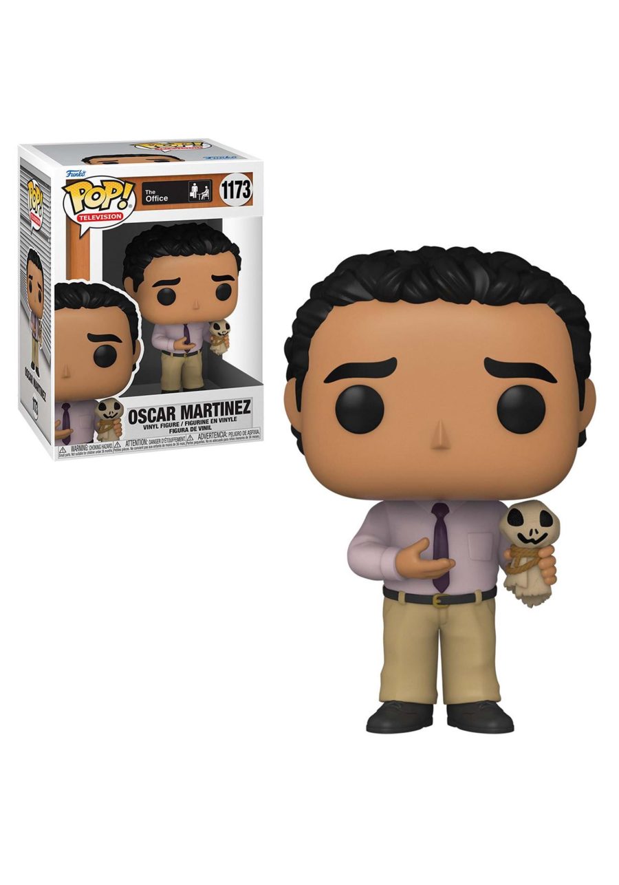 Funko POP! TV: The Office- Oscar with Scarecrow Doll