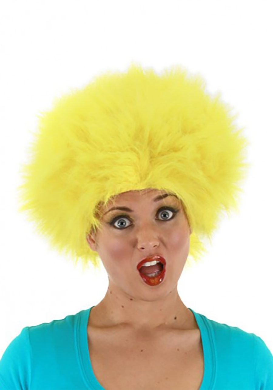 Fuzzy Wig Yellow