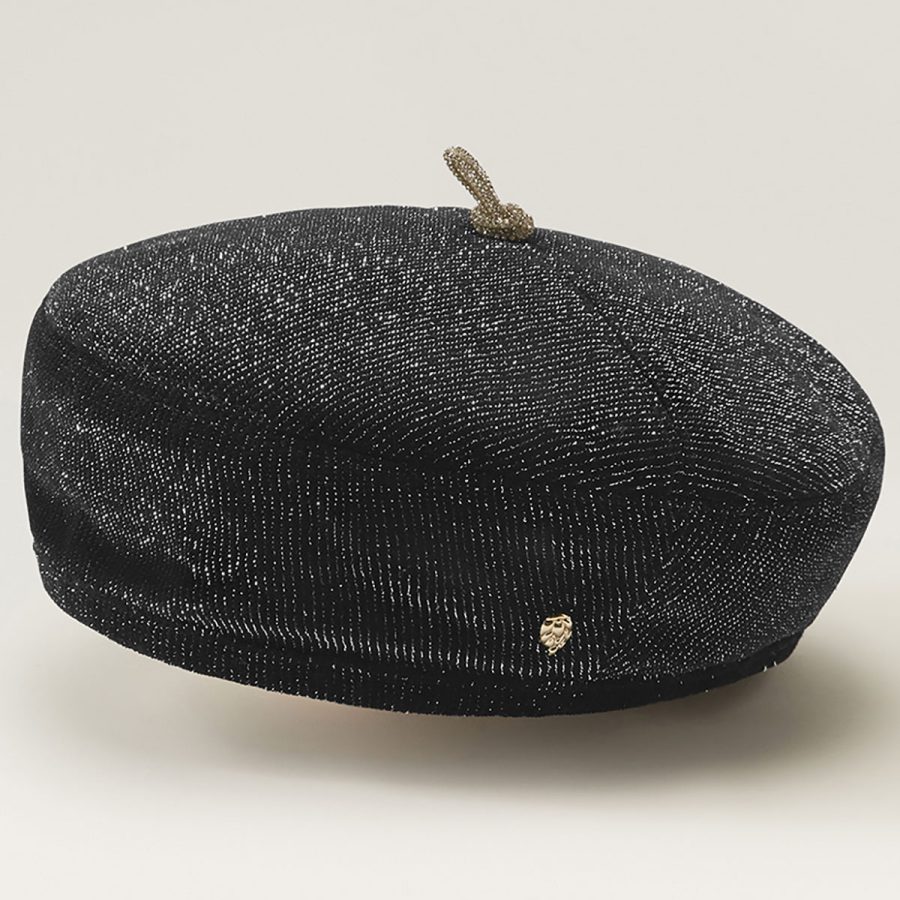 Galileo Beret - Black Sparkle / 1SFM