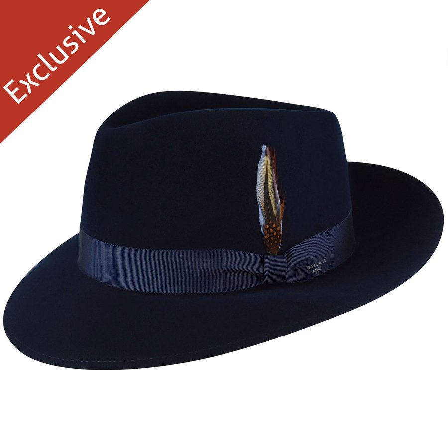 Gene H. Fedora - Exclusive - Dark Royal/L