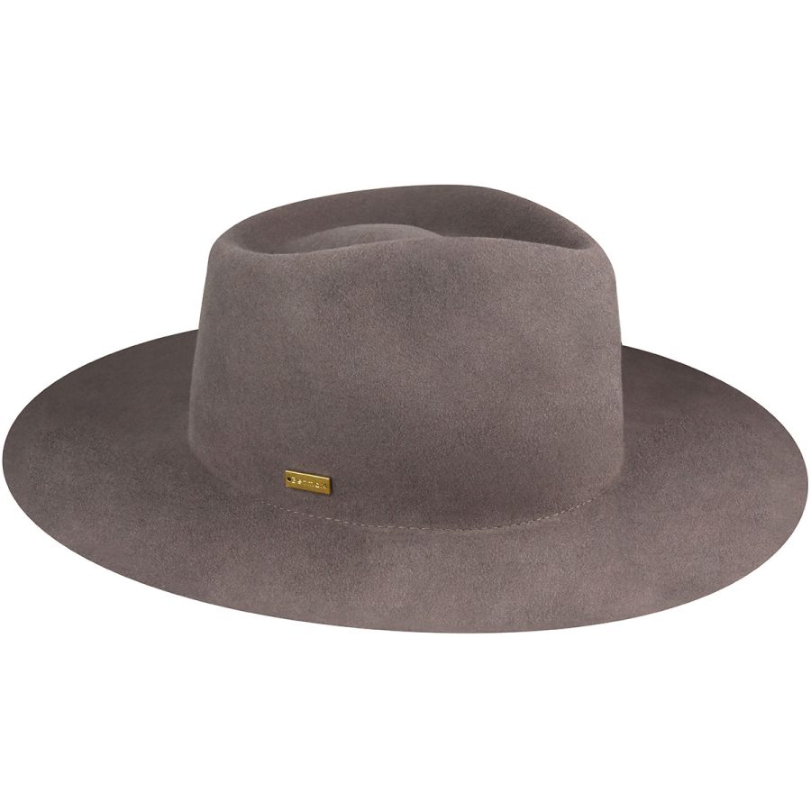 Georgia Fedora - Warm Taupe/S/M