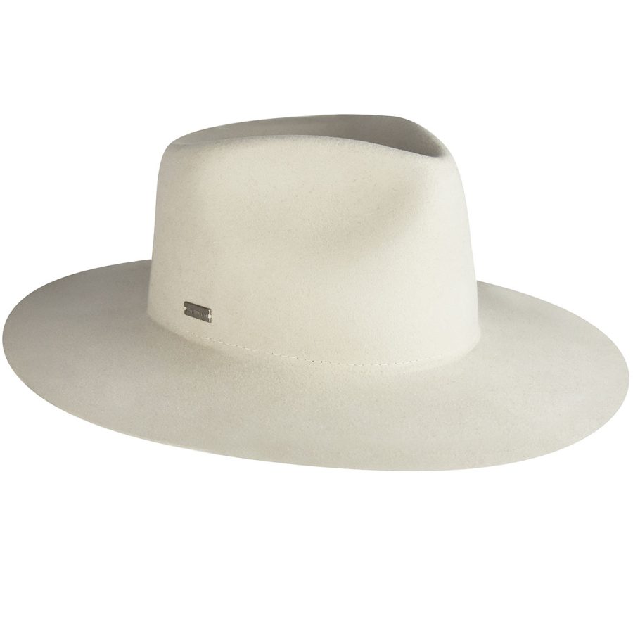 Georgia Fedora - Whisper White/S/M