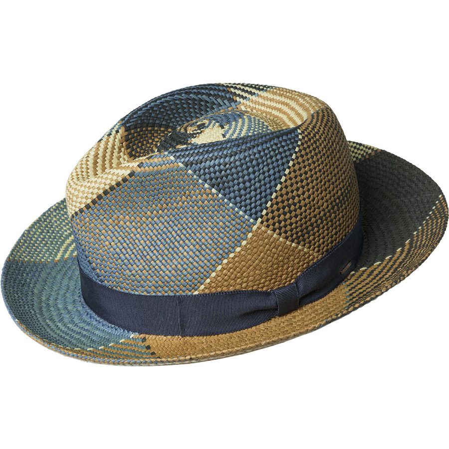 Giger Panama Fedora - Breezy Plaid/L