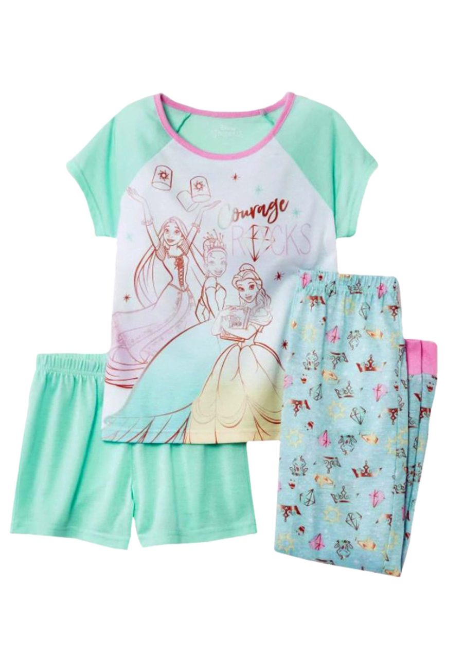 Girl's 3 Piece Disney Precious Princess Sleep Set