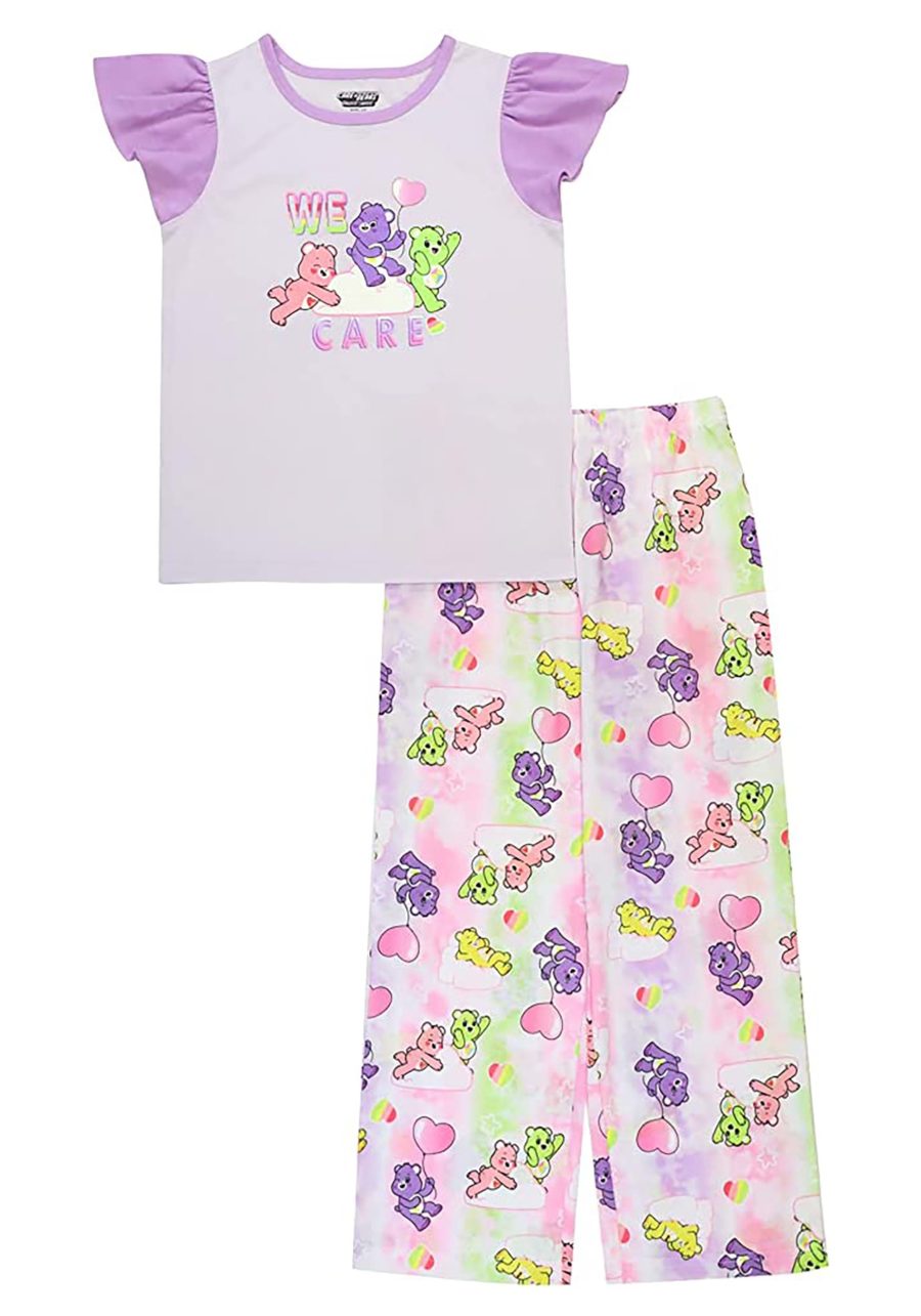 Girls Care Bear We Care Sleep Set