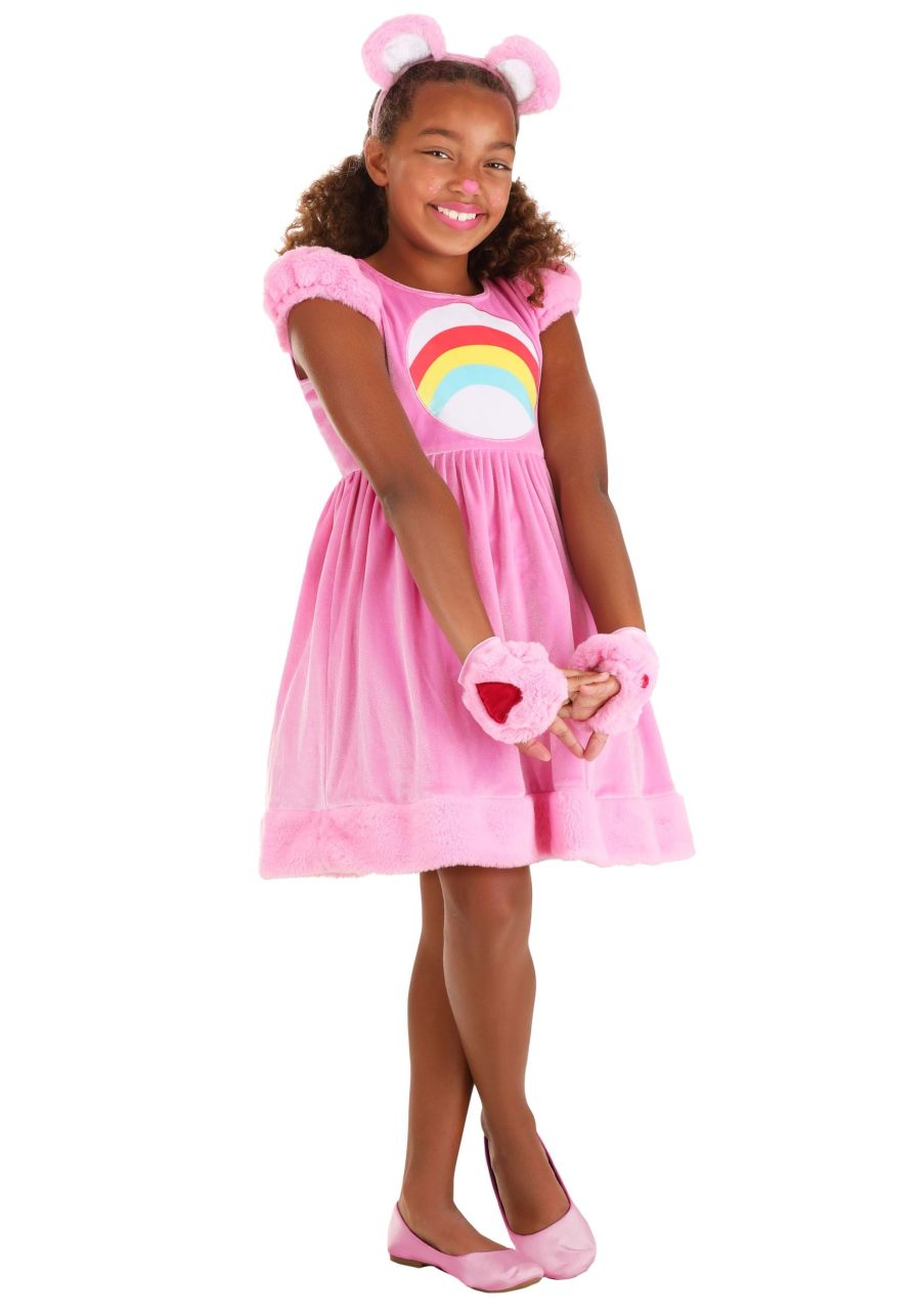 Girl's Care Bears Cheer Bear Party Costume Dress