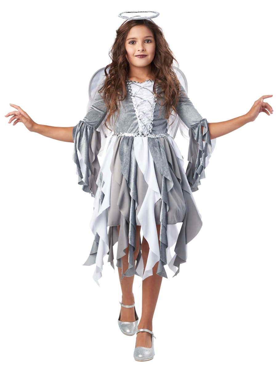 Girl's Classic Fallen Angel Costume