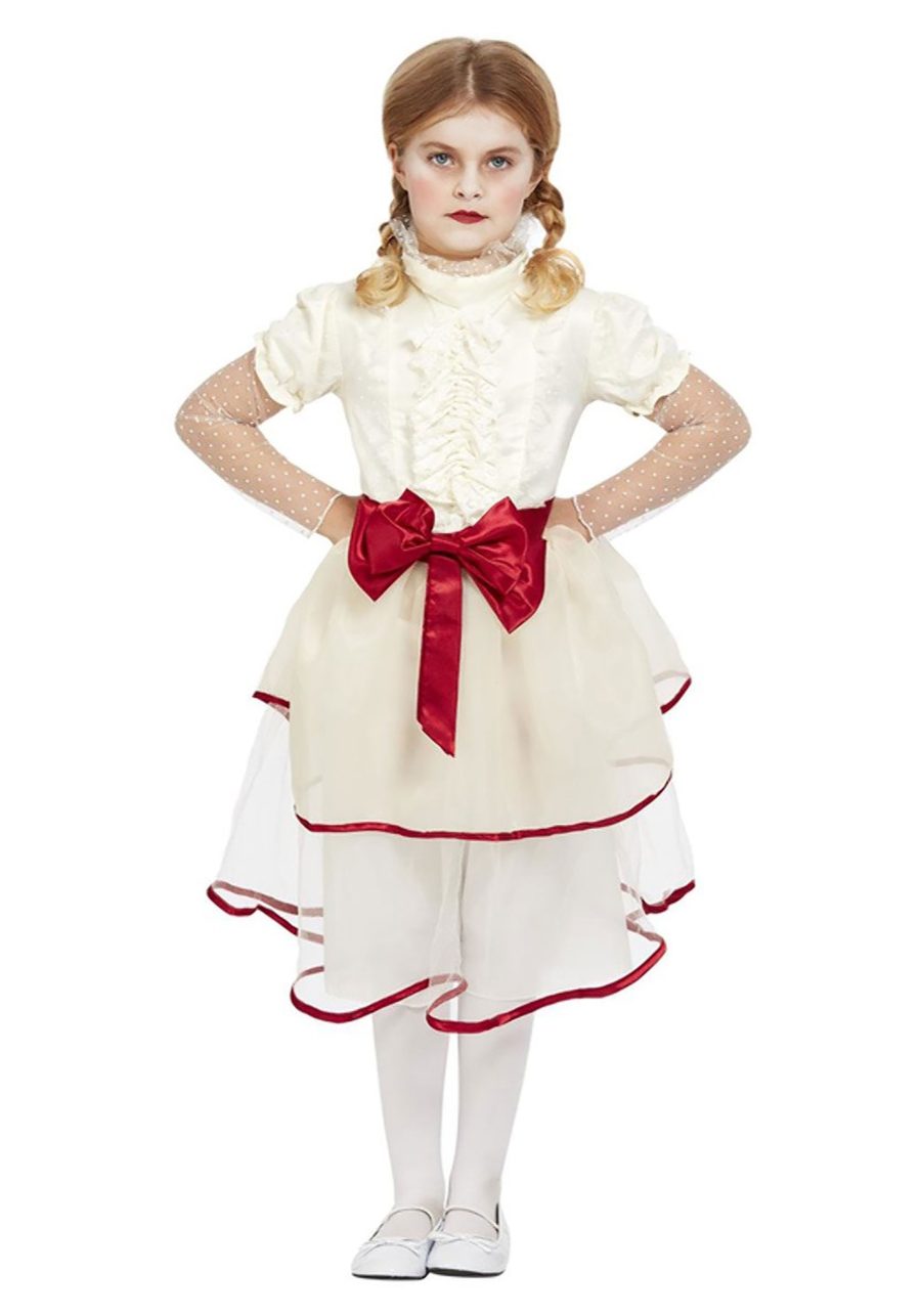 Girl's Creepy Doll Costume