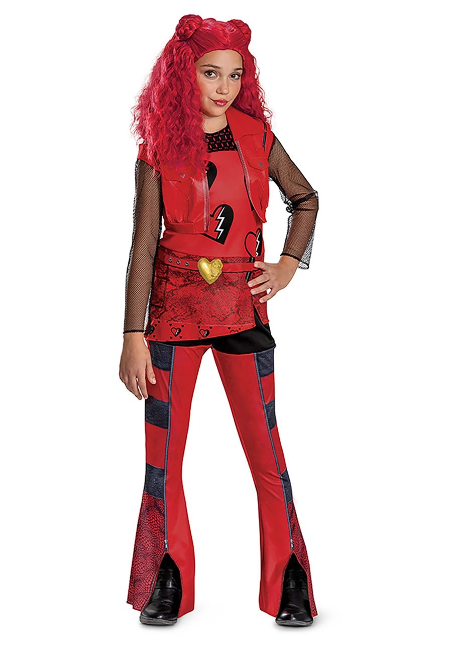 Girl's Disney Descendants 4 Classic Red Costume