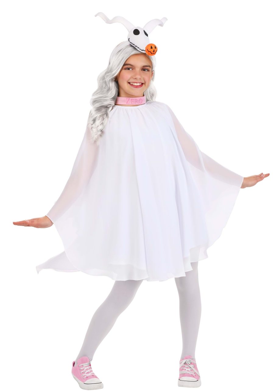 Girl's Disney Nightmare Before Christmas Zero Costume