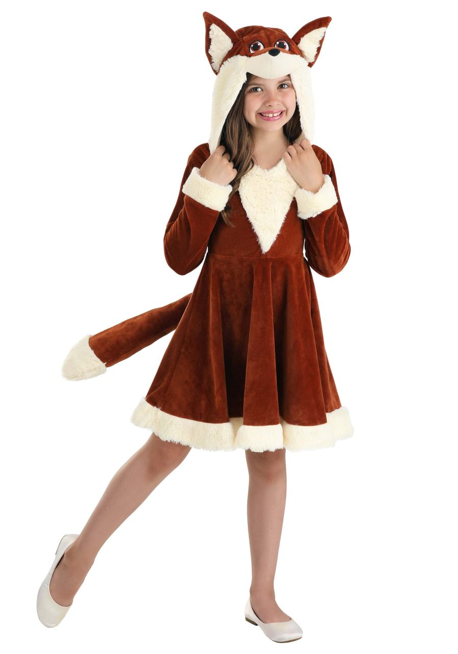 Girl's Fox Dress Costume